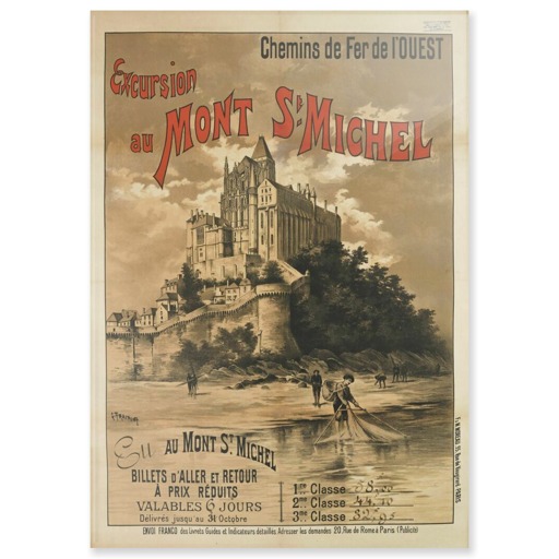 Excursion au Mont St-Michel (panneaux acryliques)