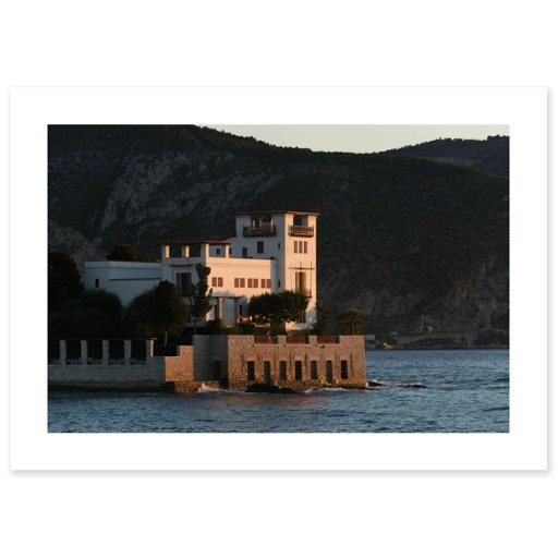 Villa Kérylos vue de la mer (art prints)