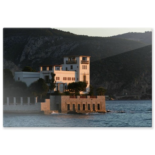 Villa Kérylos vue de la mer (panneaux aluminium)