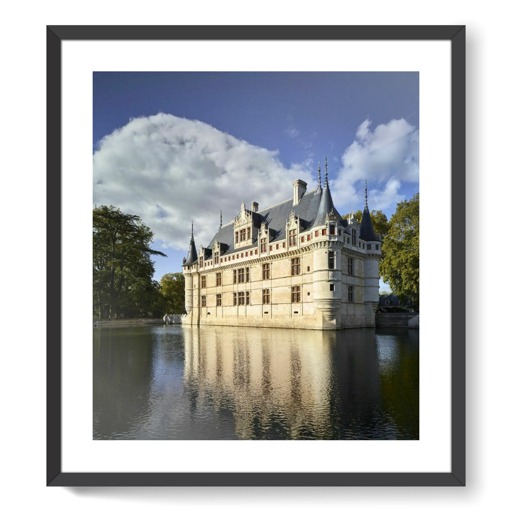Château d'Azay-le-Rideau, ensemble sud-est (affiches d'art encadrées)