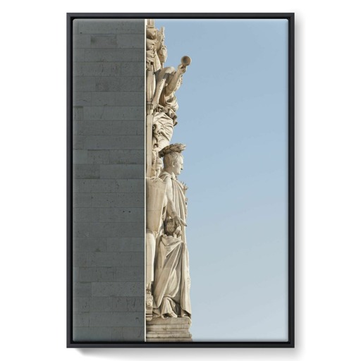 Le Triomphe de Napoléon vu de profil (framed canvas)