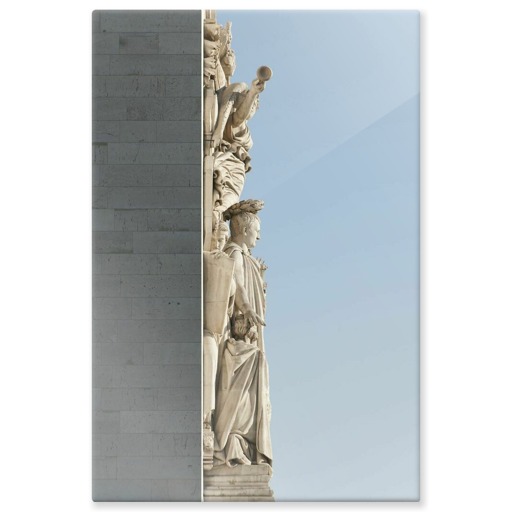 Le Triomphe de Napoléon vu de profil (panneaux aluminium)