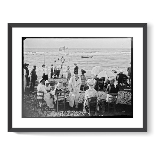 Scène de plage (framed art prints)