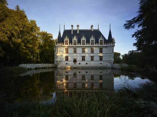 Château d'Azay-le-Rideau, façade ouest