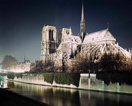 Cathédrale Notre-Dame de Paris, abside et façade sud