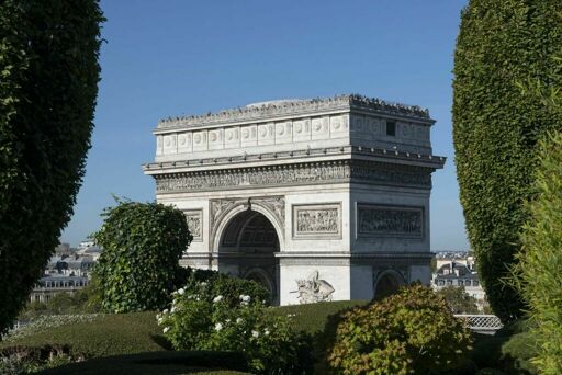 Arc de triomphe de l'Étoile vu du nord-est