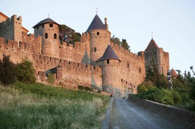 Cité de Carcassonne, front ouest