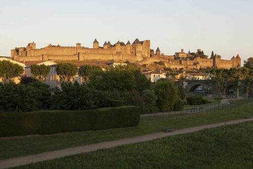 Cité de Carcassonne, front ouest