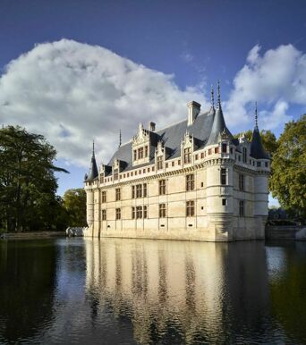 Château d'Azay-le-Rideau, ensemble sud-est