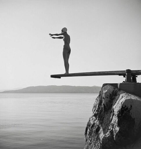 Cannes, le plongeon