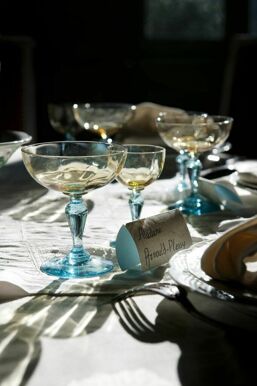 Maison de George Sand, salle à manger, détail de la table dressée