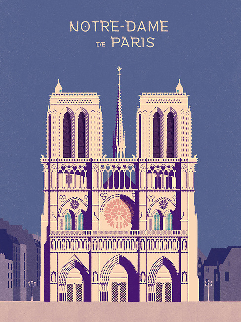 Collection illustrateur Notre-Dame de Paris