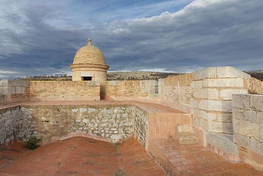 Forteresse de Salses, plateforme du donjon