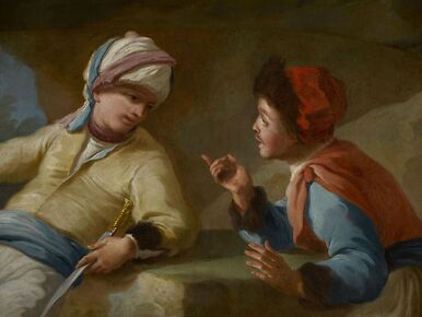 Deux jeunes Turcs (détail)