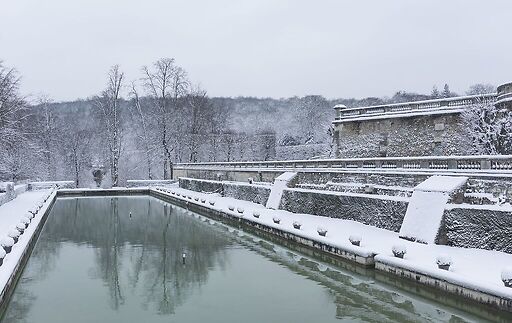 Domaine national de Saint-Cloud, parc, bassin des Carpes