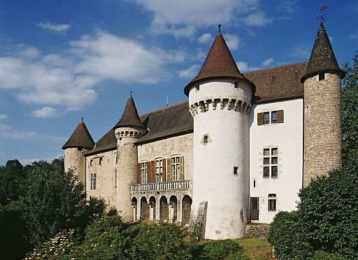 Château d'Aulteribe, façade ouest