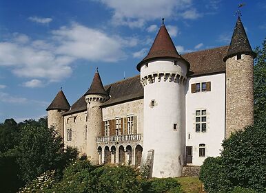 Château d'Aulteribe, façade ouest