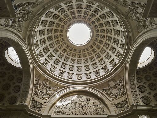 Chapelle expiatoire, coupoles