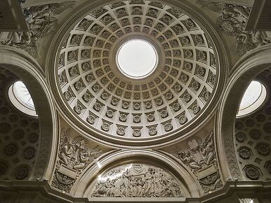 Chapelle expiatoire, coupoles