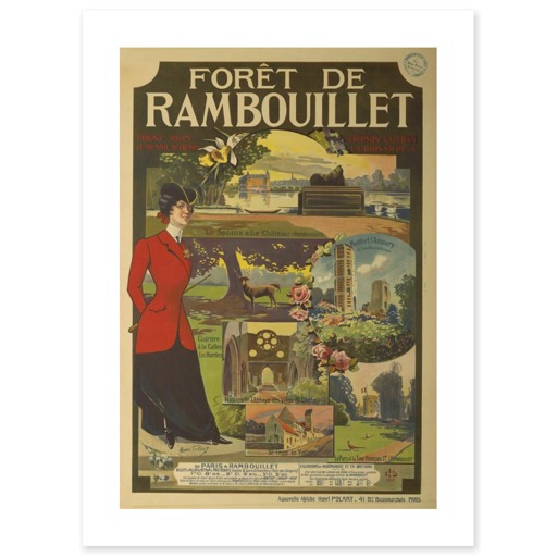 Forêt de Rambouillet (canvas without frame)