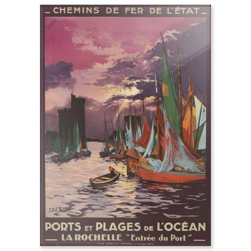 Ports et Plages de l'Océan. La Rochelle  (acrylic panels)