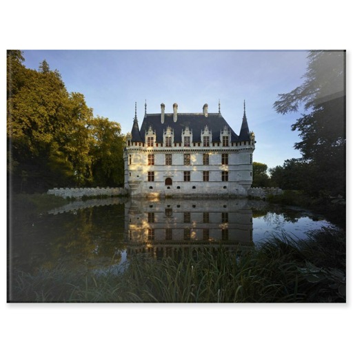 Château d'Azay-le-Rideau, façade ouest (acrylic panels)