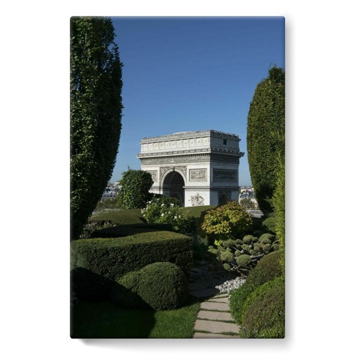 Arc de triomphe de l'Étoile vu du nord-est (toiles sur châssis)