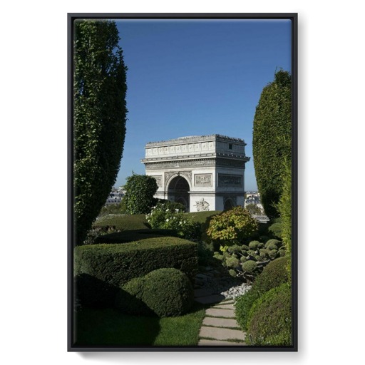 Arc de triomphe de l'Étoile vu du nord-est (framed canvas)