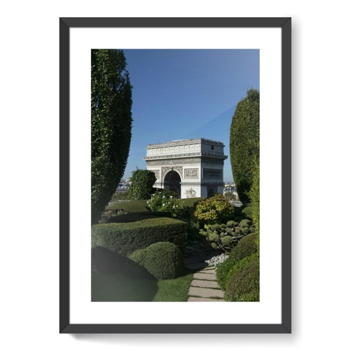 Arc de triomphe de l'Étoile vu du nord-est (affiches d'art encadrées)