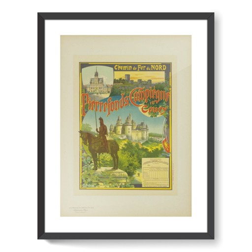 Pierrefonds, Compiègne et Coucy (framed art prints)