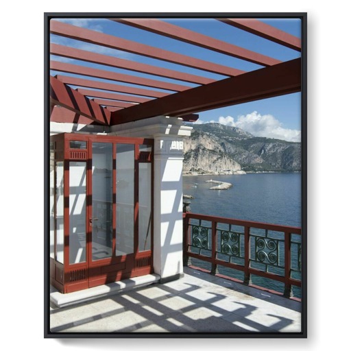 Villa Kérylos, terrasse (framed canvas)