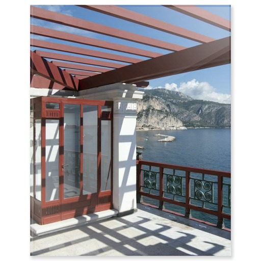 Villa Kérylos, terrasse (panneaux acryliques)