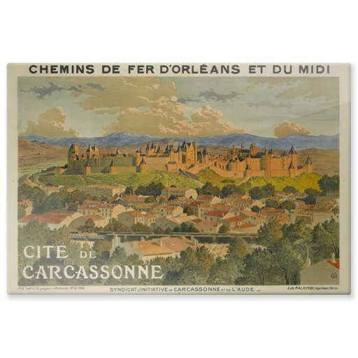 Cité de Carcassonne (panneaux aluminium)