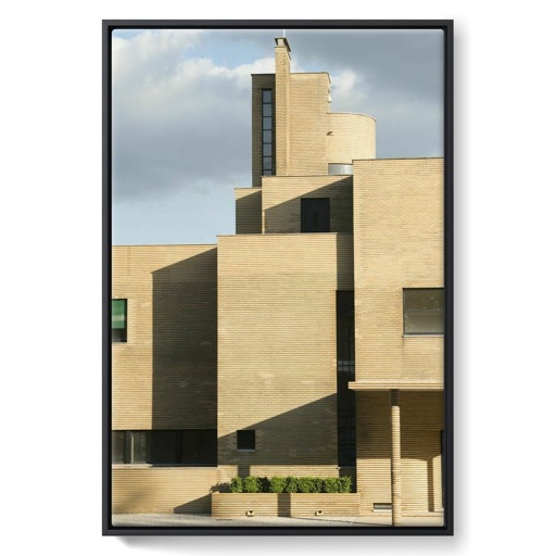 Villa Cavrois, partie centrale de la façade nord (framed canvas)