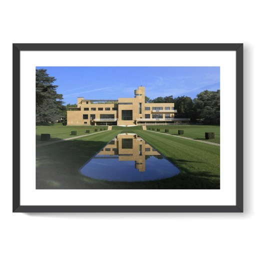 Villa Cavrois, vue axiale de la façade sud (framed art prints)