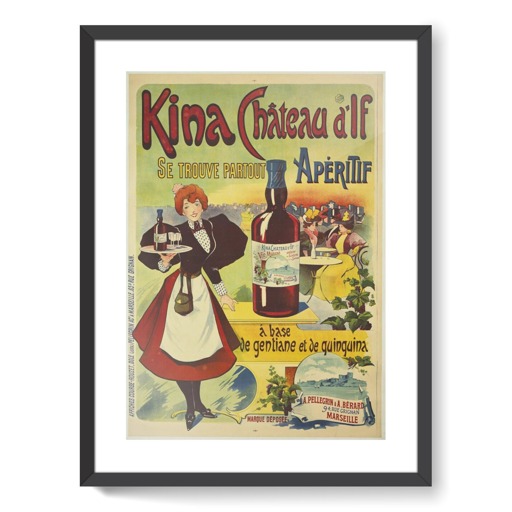 Kina château d'If (affiches d'art encadrées)