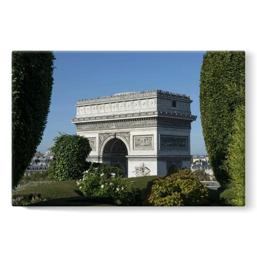 Arc de triomphe de l'Étoile vu du nord-est (stretched canvas)