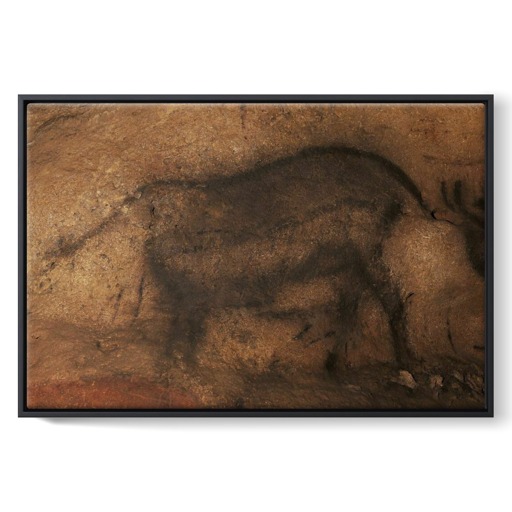 Grotte de font-de-Gaume, renne (framed canvas)