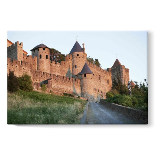 Cité de Carcassonne, front ouest (stretched canvas)