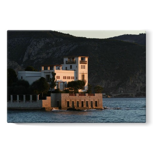 Villa Kérylos vue de la mer (toiles sur châssis)