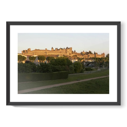 Cité de Carcassonne, front ouest (framed art prints)