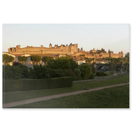 Cité de Carcassonne, front ouest (acrylic panels)
