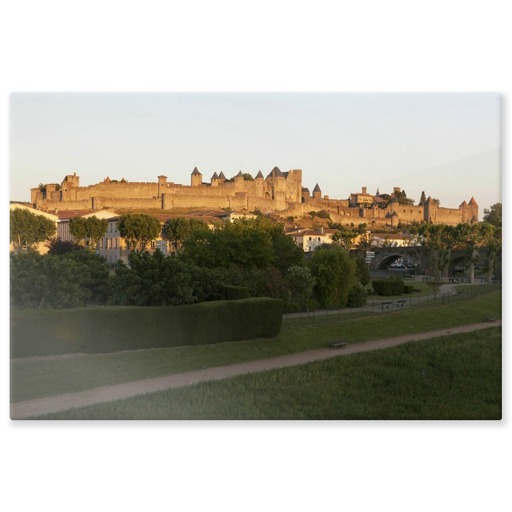 Cité de Carcassonne, front ouest (aluminium panels)