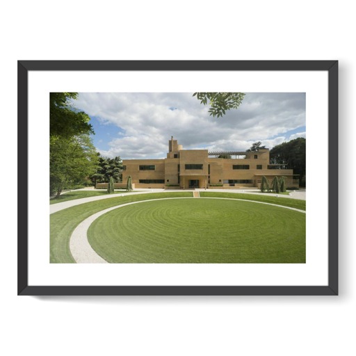 Villa Cavrois, ensemble de la façade nord (framed art prints)