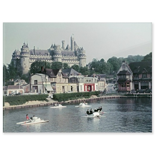 Château et lac de Pierrefonds (acrylic panels)