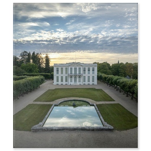 Château de Bouges, façade ouest et bassin (acrylic panels)