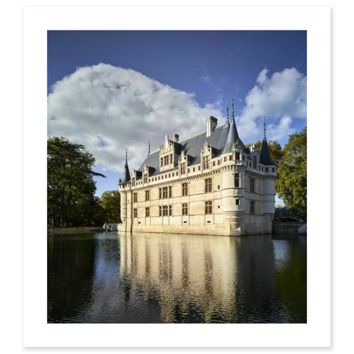 Château d'Azay-le-Rideau, ensemble sud-est (toiles sans cadre)