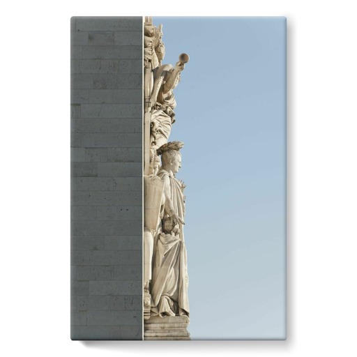 Le Triomphe de Napoléon vu de profil (stretched canvas)