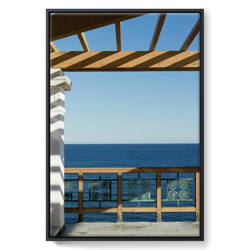 Villa Kérylos, vue sur la mer (framed canvas)