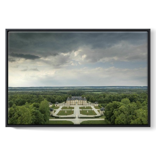 Château de La Motte-Tilly, façade sur cour (framed canvas)